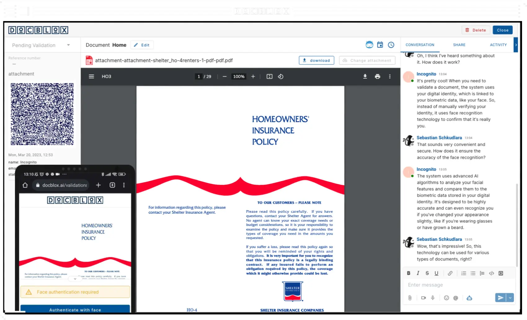 Interactive documentation