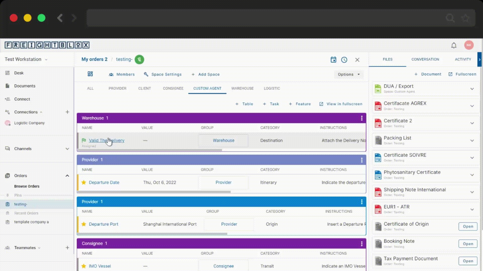 Validations tools